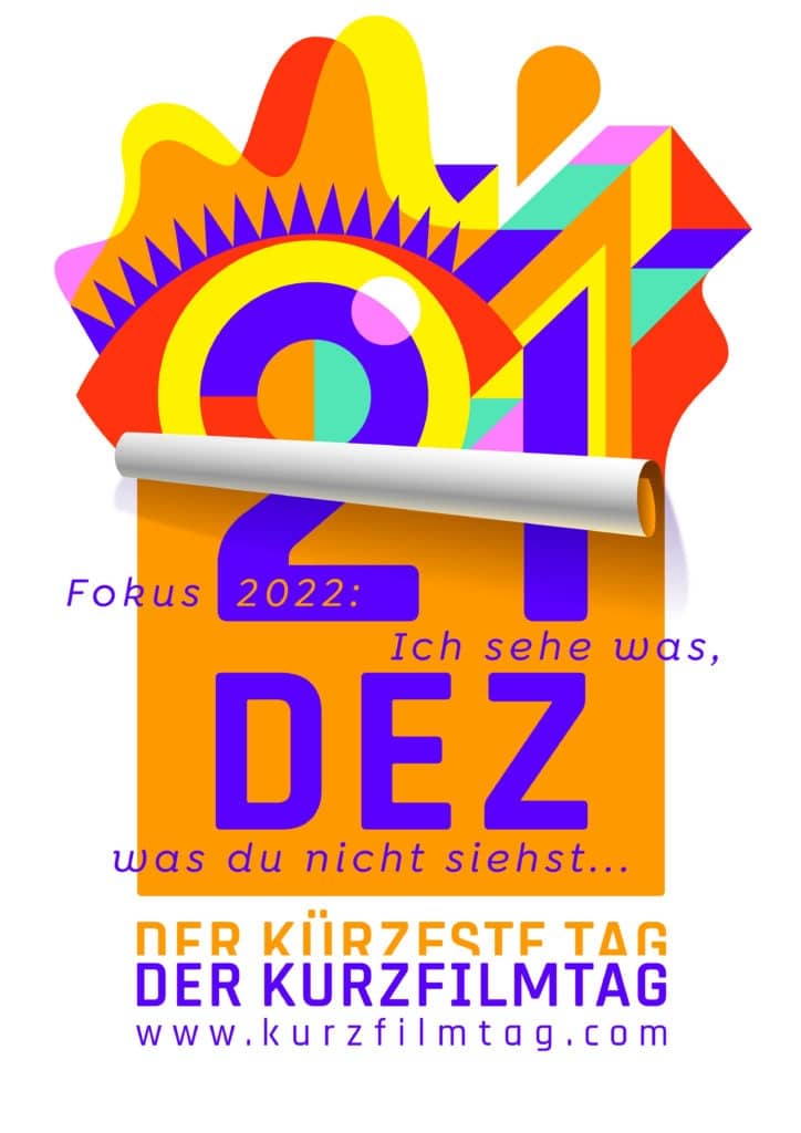 Plakat Kurzfilmtag 2022